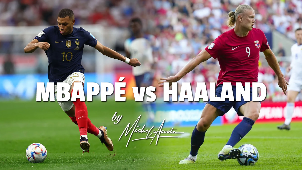 Mbappé Vs Haaland By Míchel Acosta